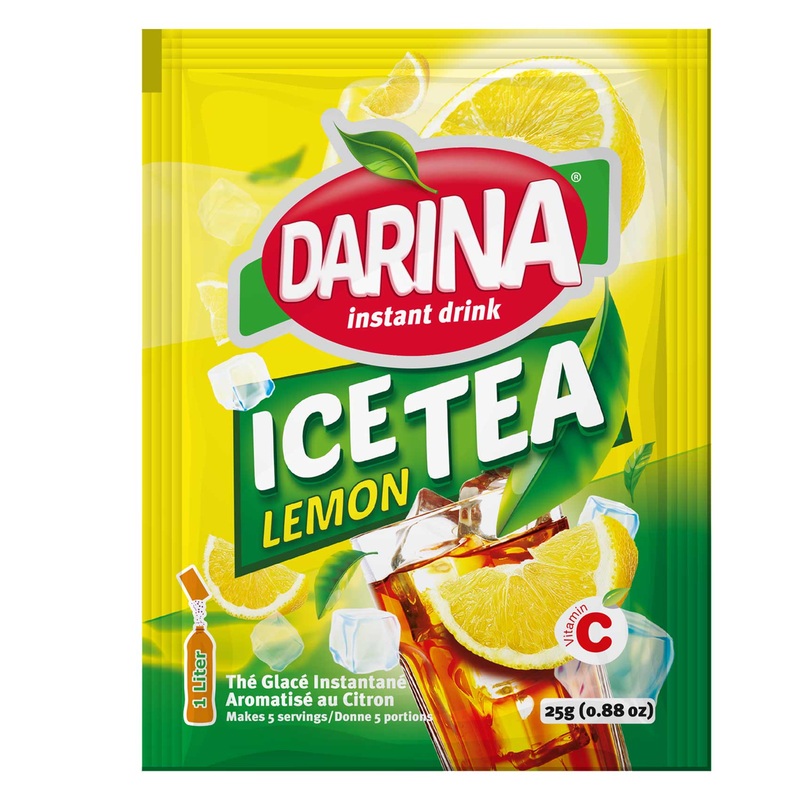 Darina Instant Drink Ice Tea Lemon 25g | Darina In Lebanon