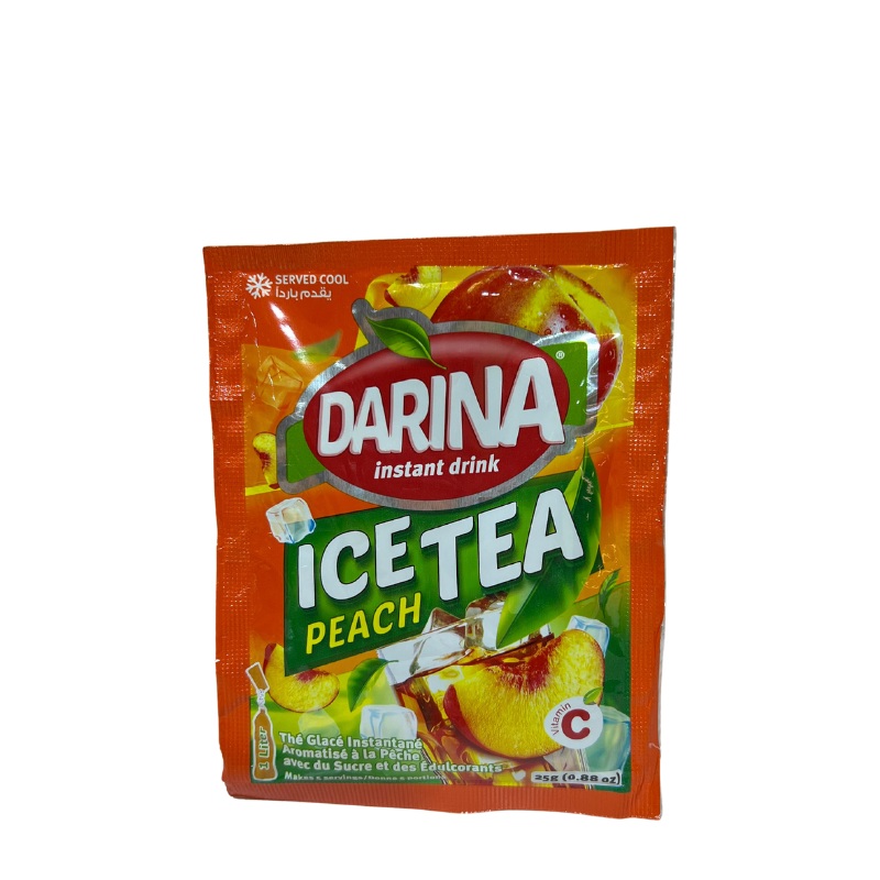 Darina Instant Drink Ice Tea Peach 25g | Darina In Lebanon