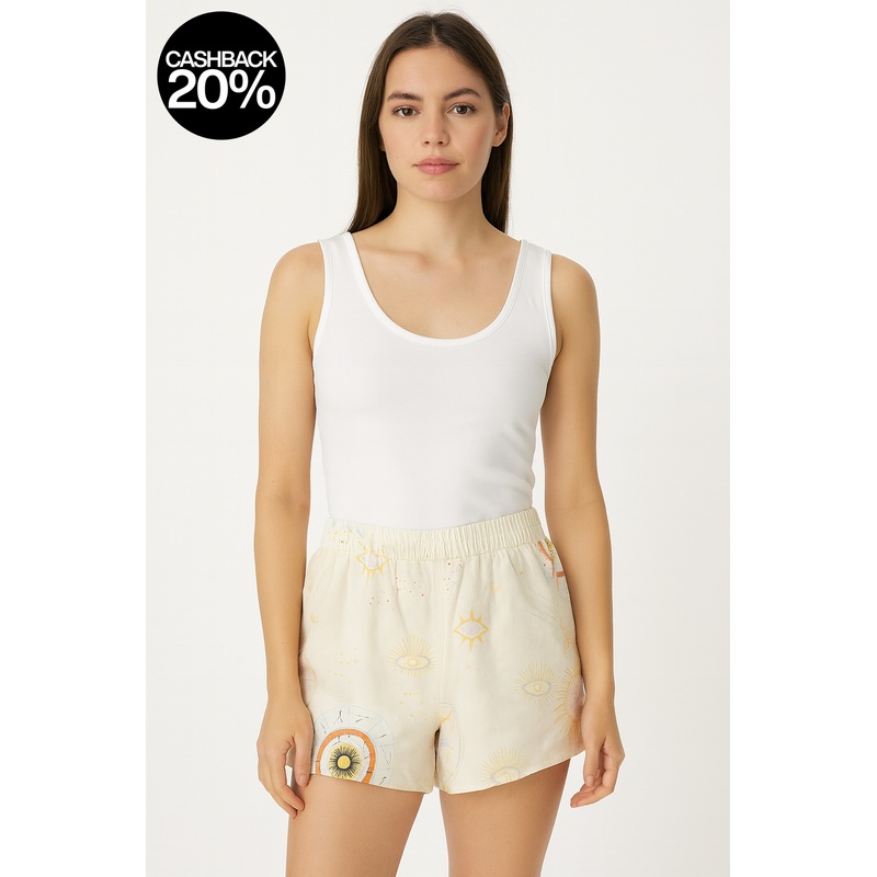 Forever 21 Women’s Multicolor Woven Short |Forever 21 In Lebanon