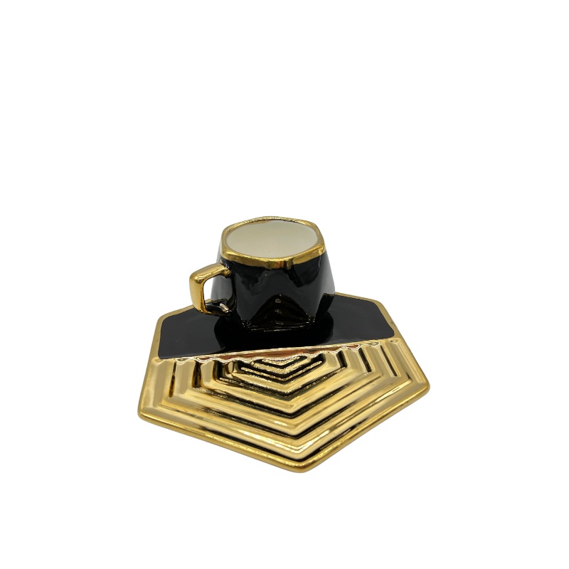 Hinox Coffee Set C-12-3|Black|White|Grey