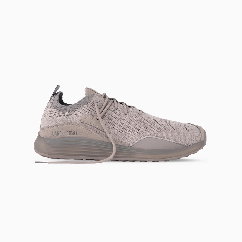 Lane-Eight Men’s Beige Hiit Trainer Sneakers |Lane-Eight In Lebanon