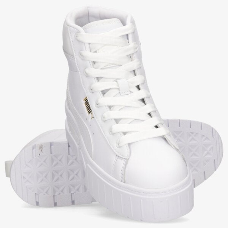 Puma Women’s White Mayze Mid Sneakers | Puma In Lebanon