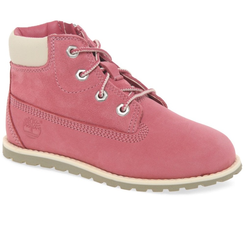Timberland Baby Girl’s Pink Ankled Boot |Timberland In Lebanon