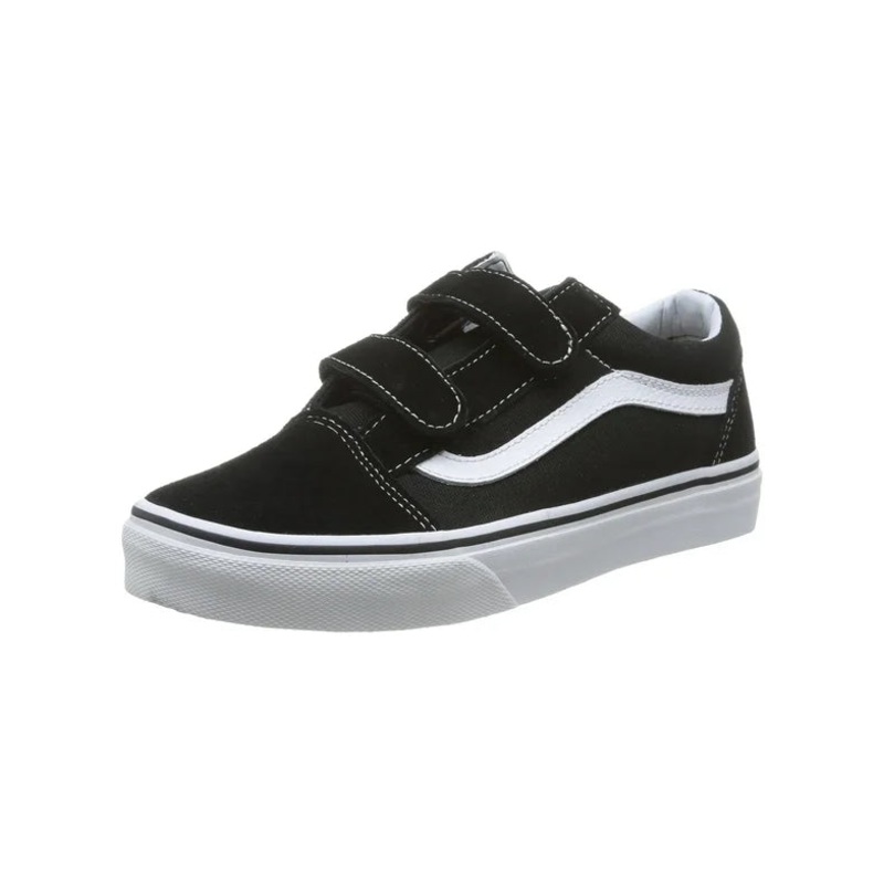 Vans Kids Black & White Old Skool V Sneakers |Vans In Lebanon