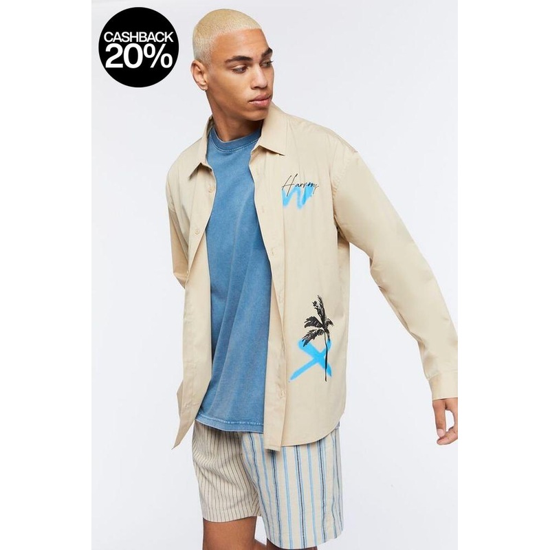 Forever 21 Men’s Yellow Long Sleeve Shirt | Forever 21 In Lebanon