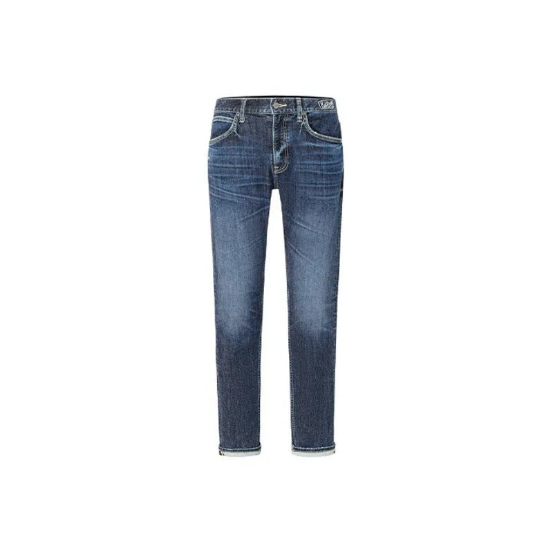 Lee Men’s Blue Brushed Back Denim Jeans |Lee In Lebanon