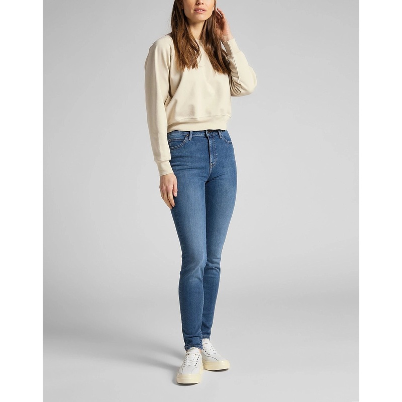 Lee Women’s Dark Blue Scarlett High Mid Copan Jeans | Lee In Lebanon