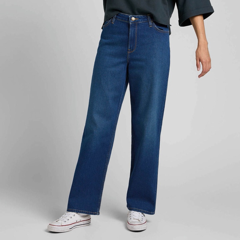 Lee Women’s Dark Blue Wide Leg Jeans | Lee In Lebanon