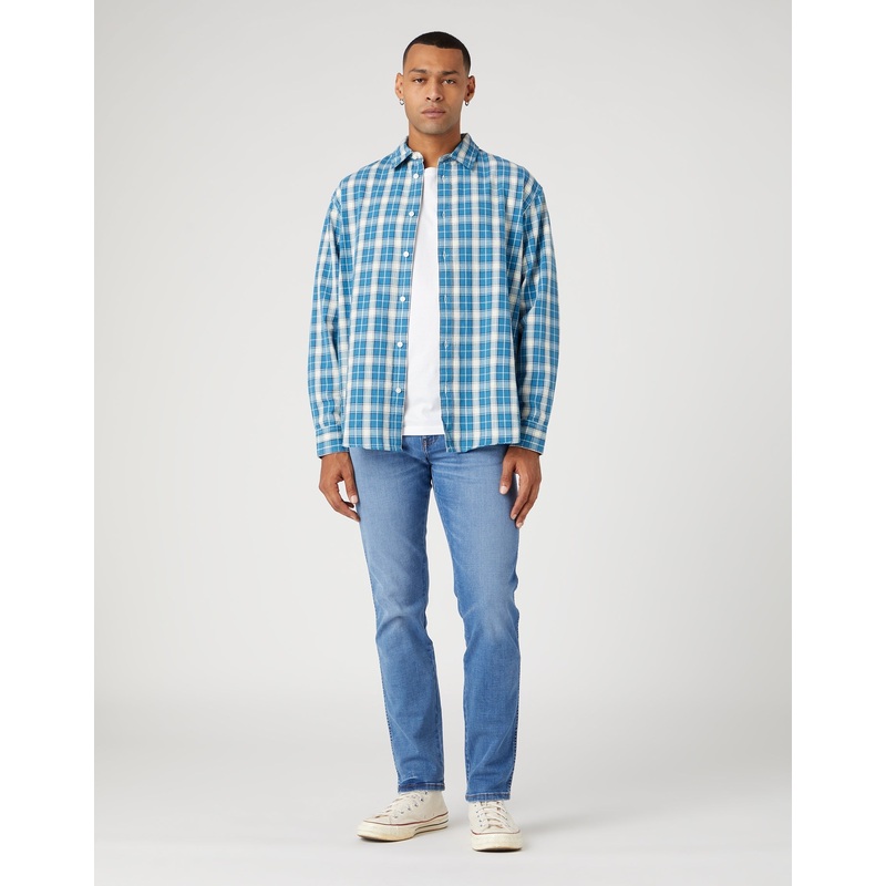 Wrangler Men’s Blue Texas Slim High In On Point Jeans | Wrangler In Lebanon