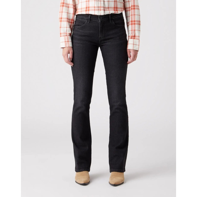 Wrangler Women’s Black Bootcut Wicked Jeans | Wrangler In Lebanon
