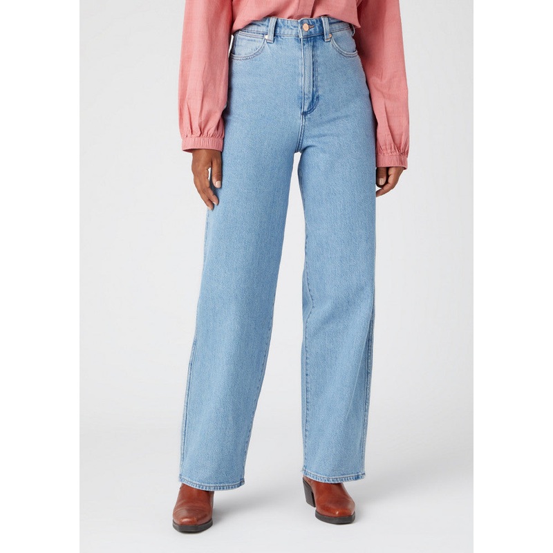 Wrangler Women’s Blue Barrel Jeans | Wrangler In Lebanon