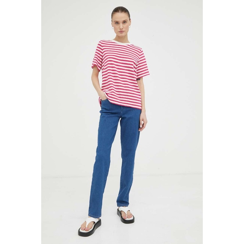 Wrangler Women’s Blue Straight Eye Love You Jeans | Wrangler In Lebanon