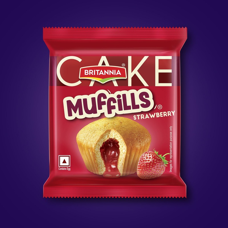 Britannia Strawberry Cake Muffills 30g | Britannia In Lebanon