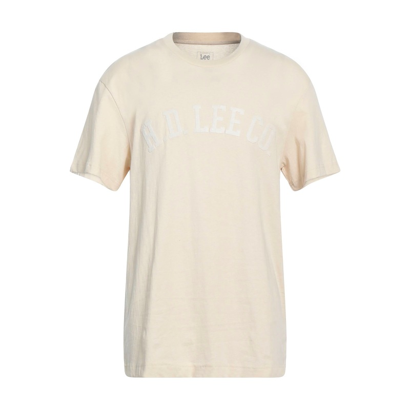 Lee Men’s Beige Retro ’80s Applique T-Shirt |Lee In Lebanon