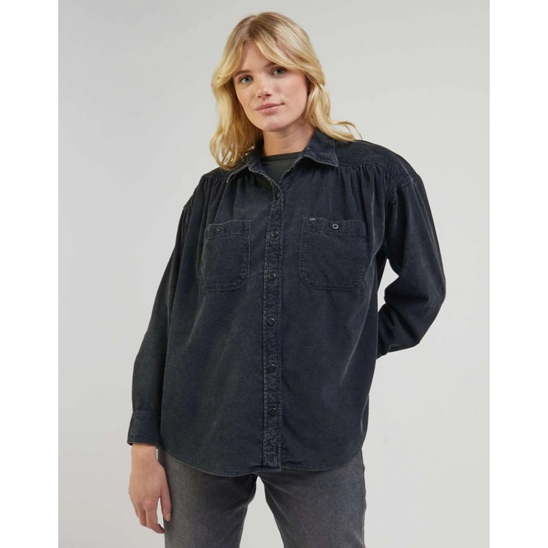 Lee Women’s Black Charcoal Frontier Shirt |Lee In Lebanon