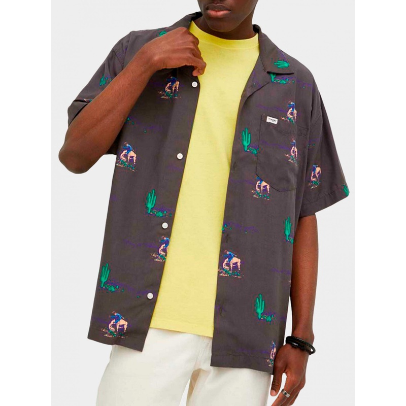 Wrangler Men’s Smoked Pearl Non Pkt Resort Shirt |Wrangler In Lebanon