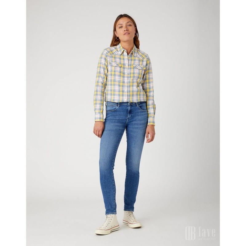 Wrangler Women’s Multicolor Slim Regular Western shirt | Wrangler In Lebanon