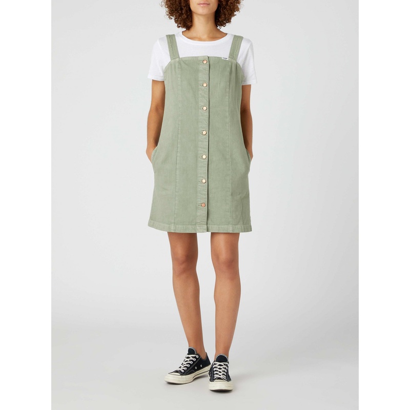 Wrangler Women’s Olive Green Short Utility Dress | Wrangler In Lebanon
