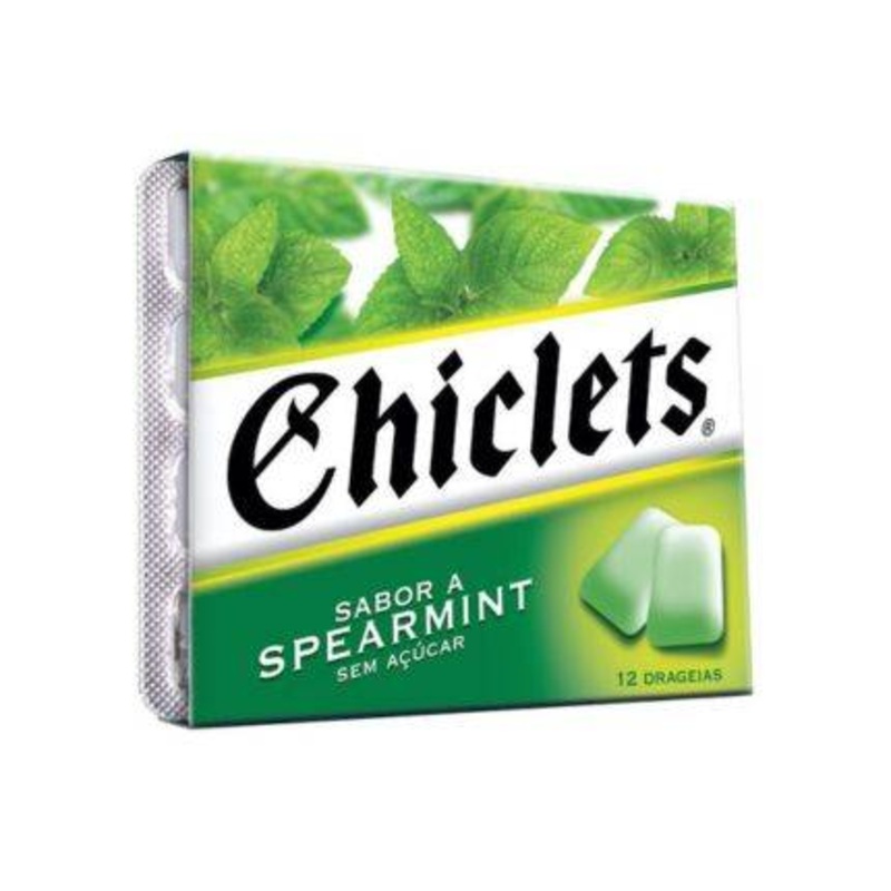 Chiclets Spearmint Chewing Gum 16.8g | Chiclets In Lebanon
