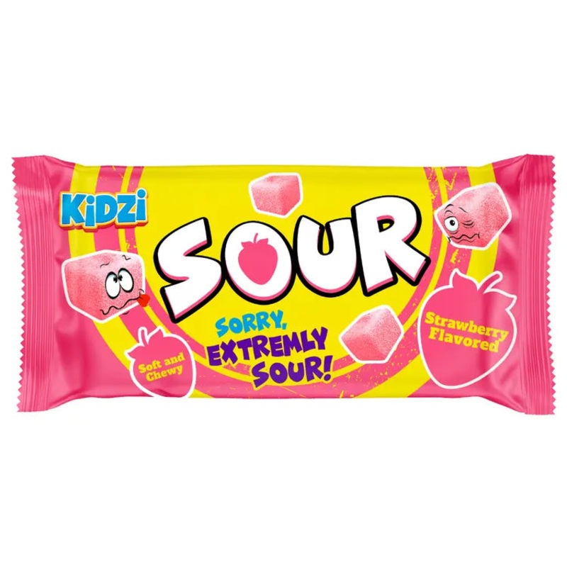Kidzi Sour Gummy Strawberry Flavored 20g | Kidzi In Lebanon