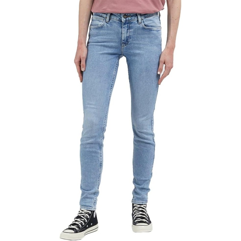 Lee Women’s Light Blue Scarlett Skinny Fit Slim Cut High Waist Flexible Jeans | Lee In Lebanon