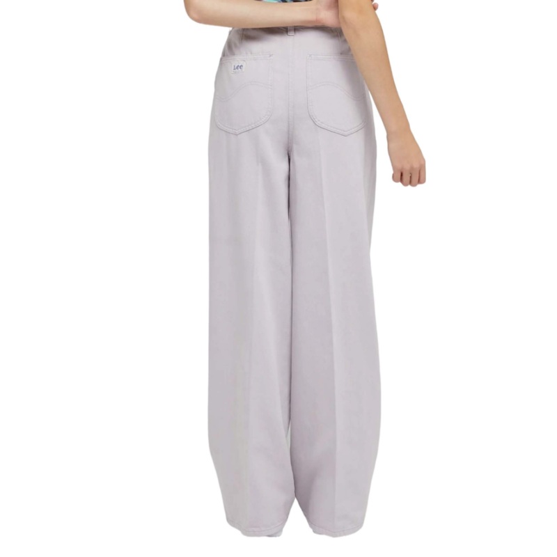 Lee Women’s Light Gray Wide Leg Jeans | Lee In Lebanon