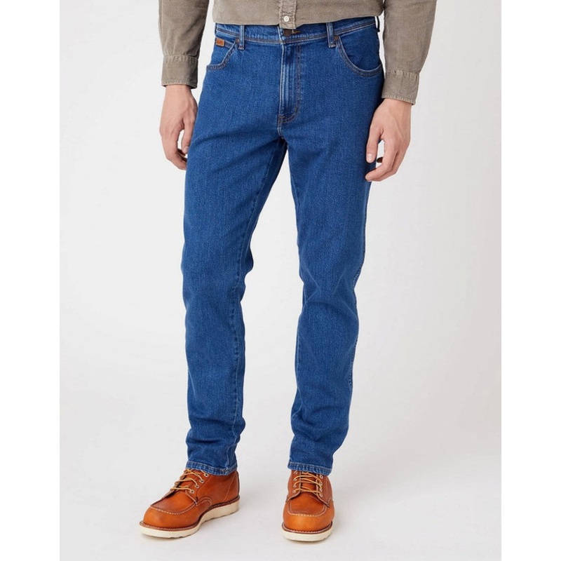 Wrangler Men’s Dark Blue Texas Taper 823 Regular Tapered Jeans |Wrangler In Lebanon