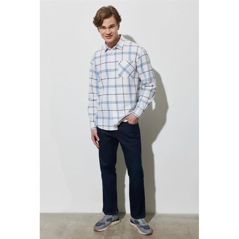 Wrangler Men’s Navy Texas 821 Authentic Straight Jeans | Wrangler In Lebanon