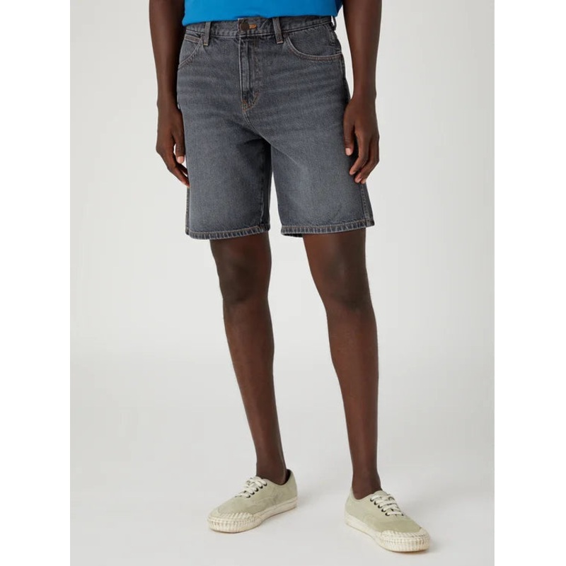 Wrangler Men’s Washed Black Frontier Danim Short | Wrangler In Lebanon