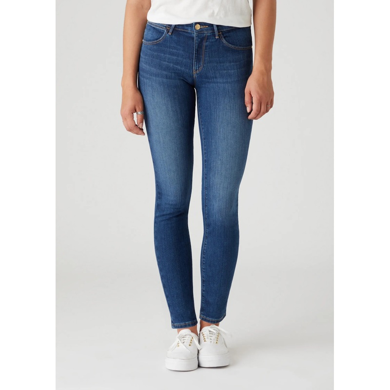 Wrangler Women’s Blue Skinny Authentic Jeans | Wrangler In Lebanon