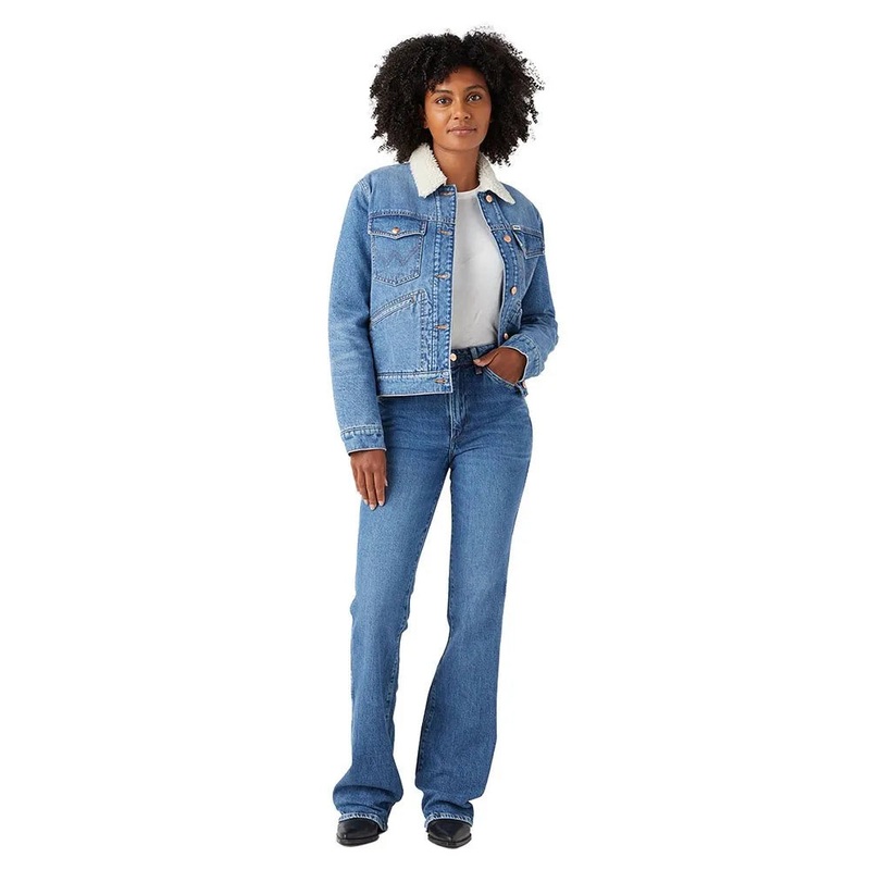 Wrangler Women’s Blue Westward High Rise Bootcut Jeans | Wrangler In Lebanon