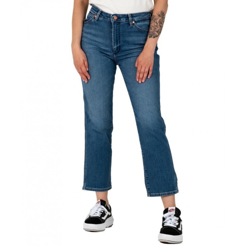 Wrangler Women’s Survivor Wild West 603 High-Rise Straight Jeans |Wrangler In Lebanon