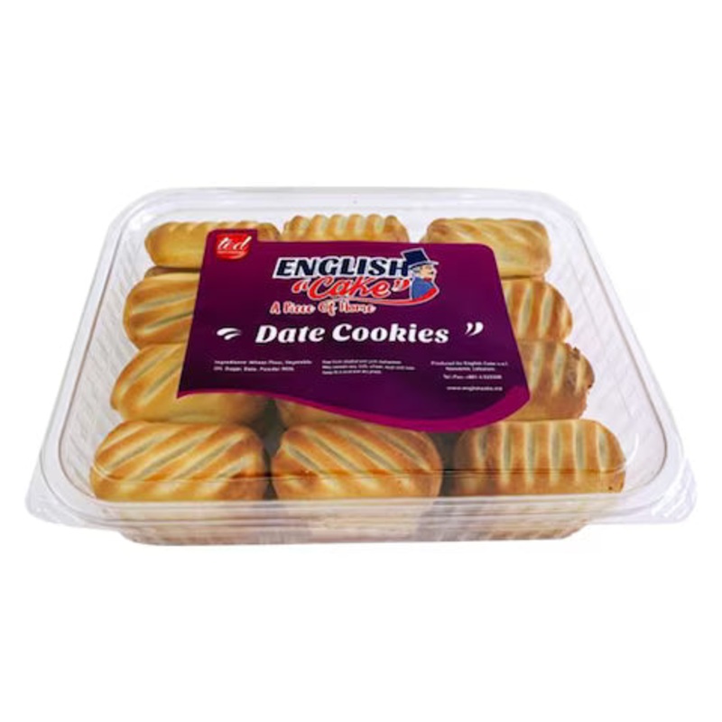 English Cake Date Cookies 500g | English Cake In Lebanon