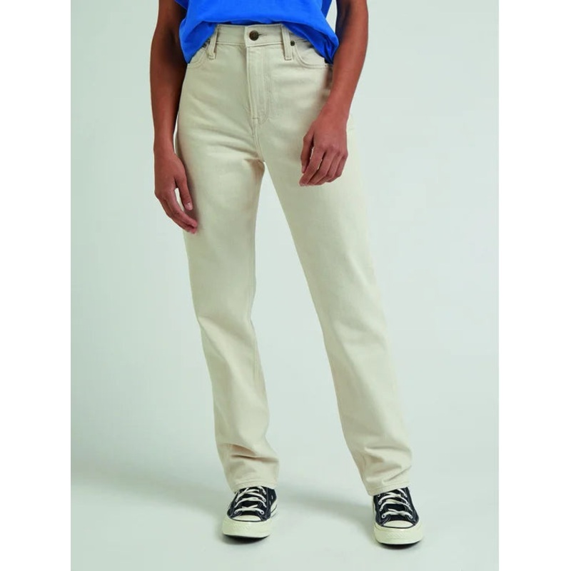 Lee Women’s Beige Carol Regular Fit Straight Jeans | Lee In Lebanon