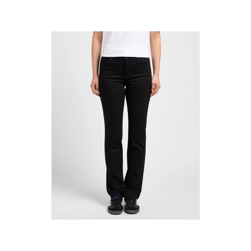 Lee Women’s Black Rinse Marion Straight Jeans |Lee In Lebanon