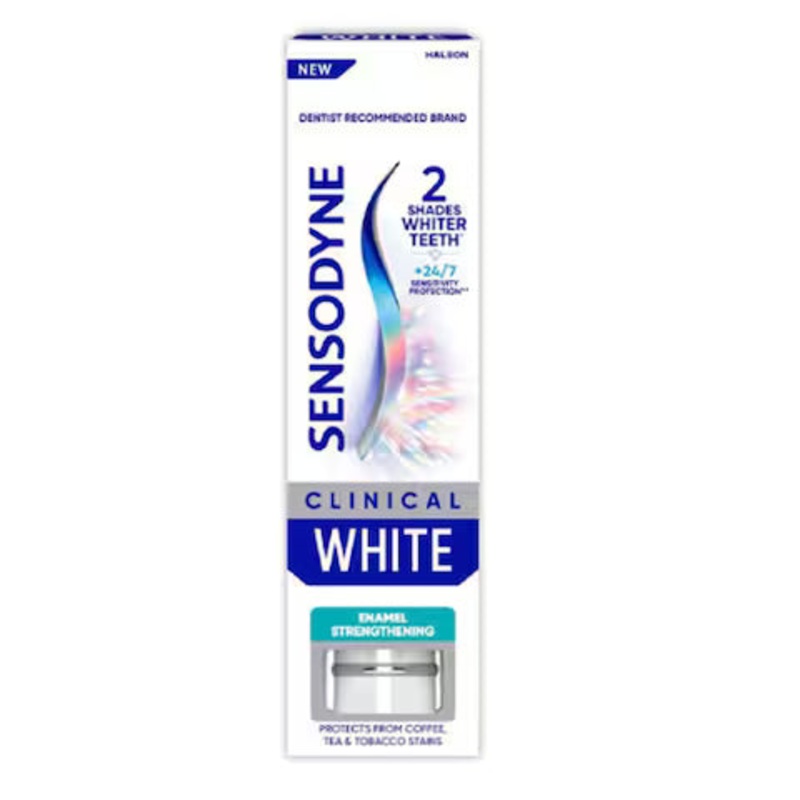Sensodyne Clinical White Enamel Strengthening Toothpaste 75ml | Sensodyne In Lebanon