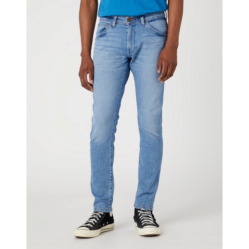 Wrangler Men’s Blue The Dude Bryson 813 Skinny Jeans | Wrangler In Lebanon