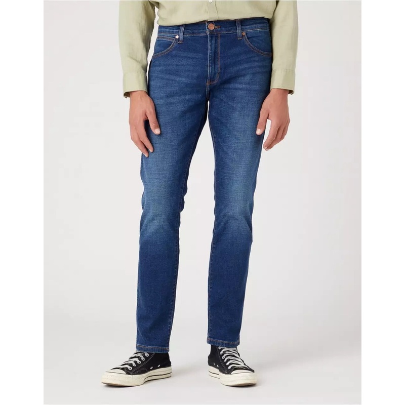 Wrangler Men’s Navy For Real Larston 812 Slim Tapered Jeans | Wrangler In Lebanon