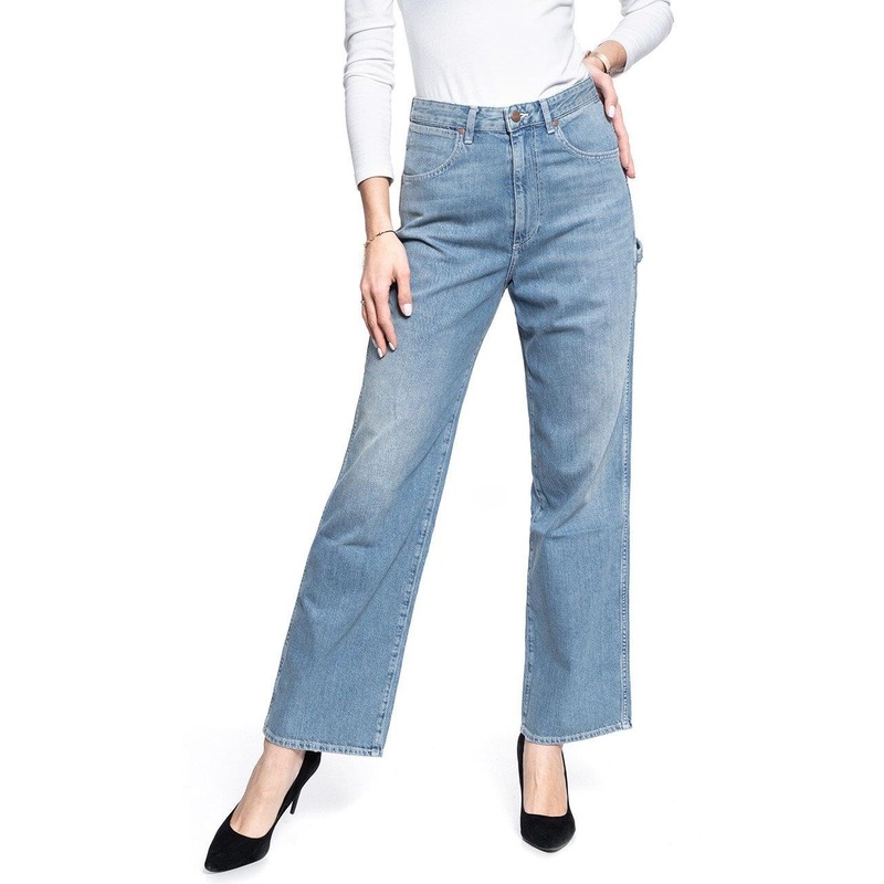 Wrangler Women’s Blue Mom Relaxed Carpenter Jeans | Wrangler In Lebanon