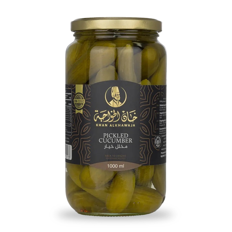 Khan Al Khawaja Pickled Cucumber 1000ml  | Khan Al Khawaja In Lebanon