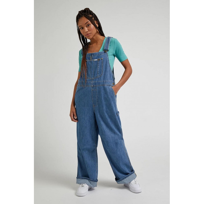 Lee Women’s Blue Loose Bib Overall | Lee In Lebanon