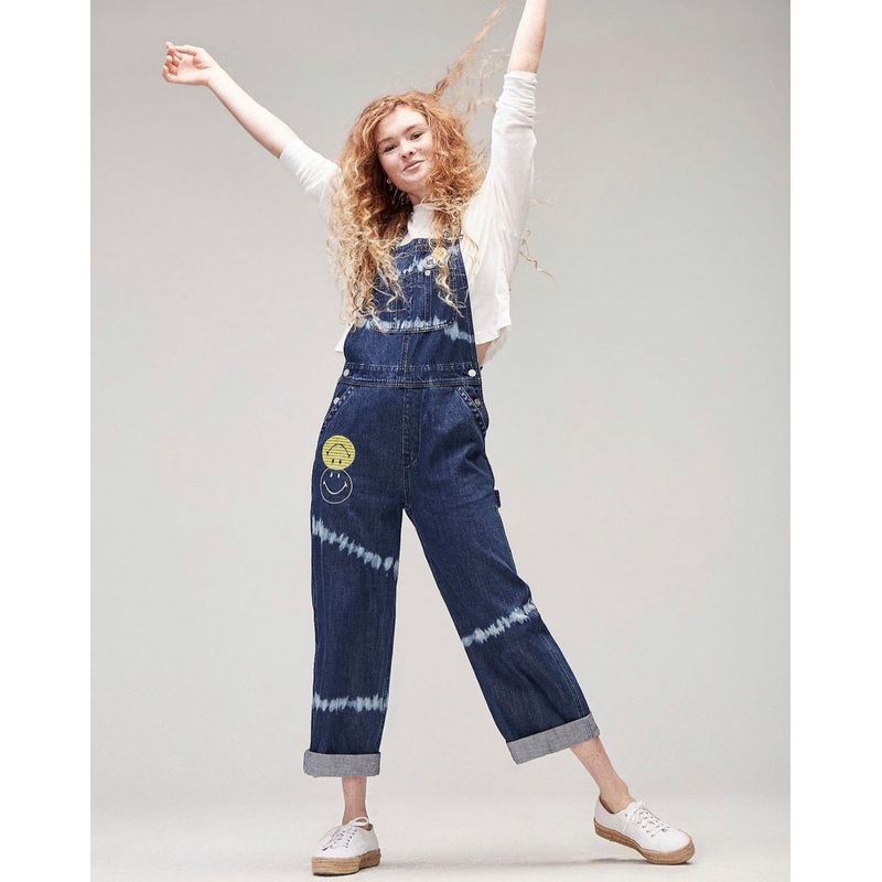 Lee Women’s  Navy Seasonal Dungaree Jeans Overall | Lee In Lebanon