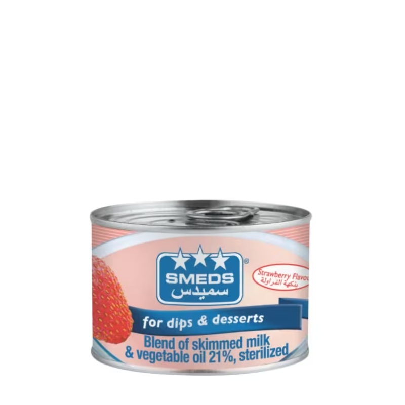 Smeds Cream For Dips & Desserts Strawberry Flavour 170g