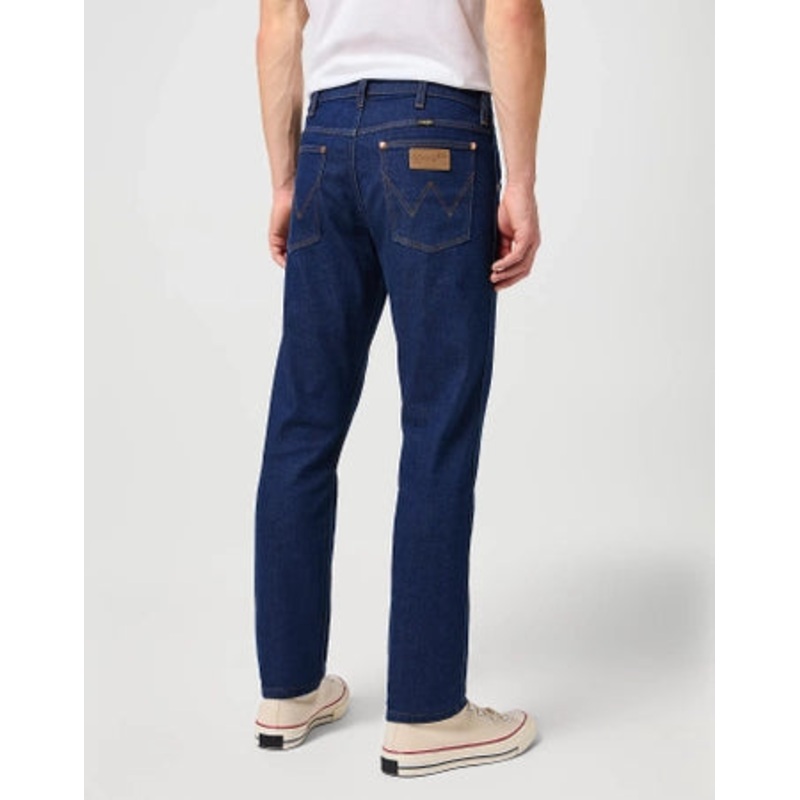 Wrangler Men’s Navy Long Tapered Jeans | Wrangler In Lebanon