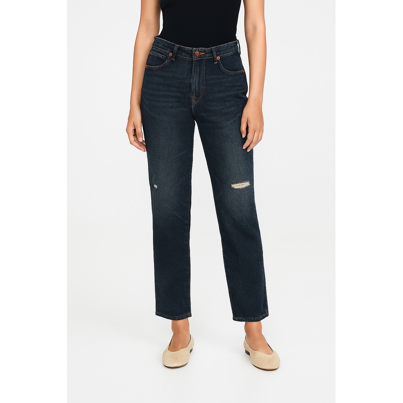 Wrangler Women’s Dark Blue Denim Jeans | Wrangler In Lebanon
