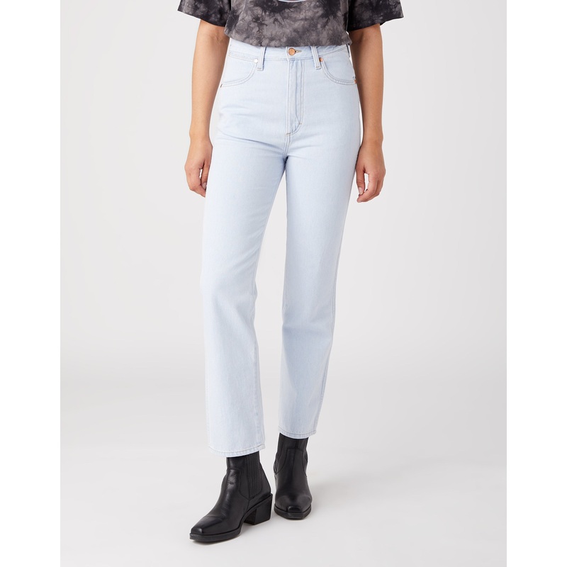 Wrangler Women’s Light Blue Trick Of The Ice Wild West Jeans | Wrangler In Lebanon