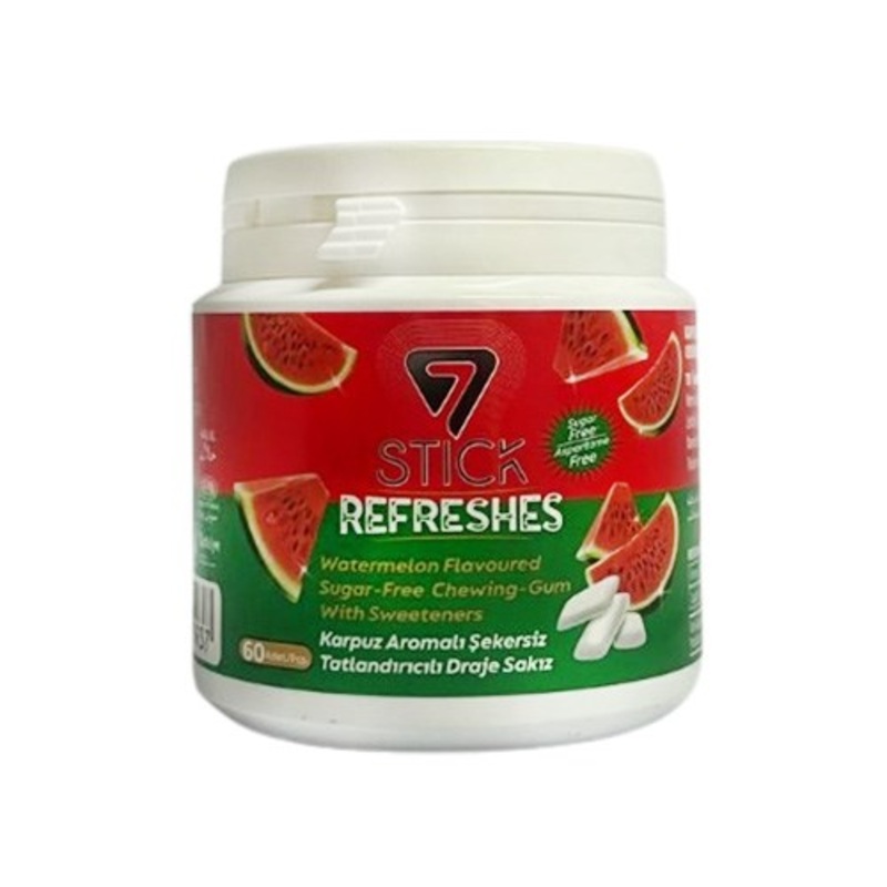 7Stick Sugar Free Watermelon Gum Jar 60Pcs | 7 Stick In Lebanon