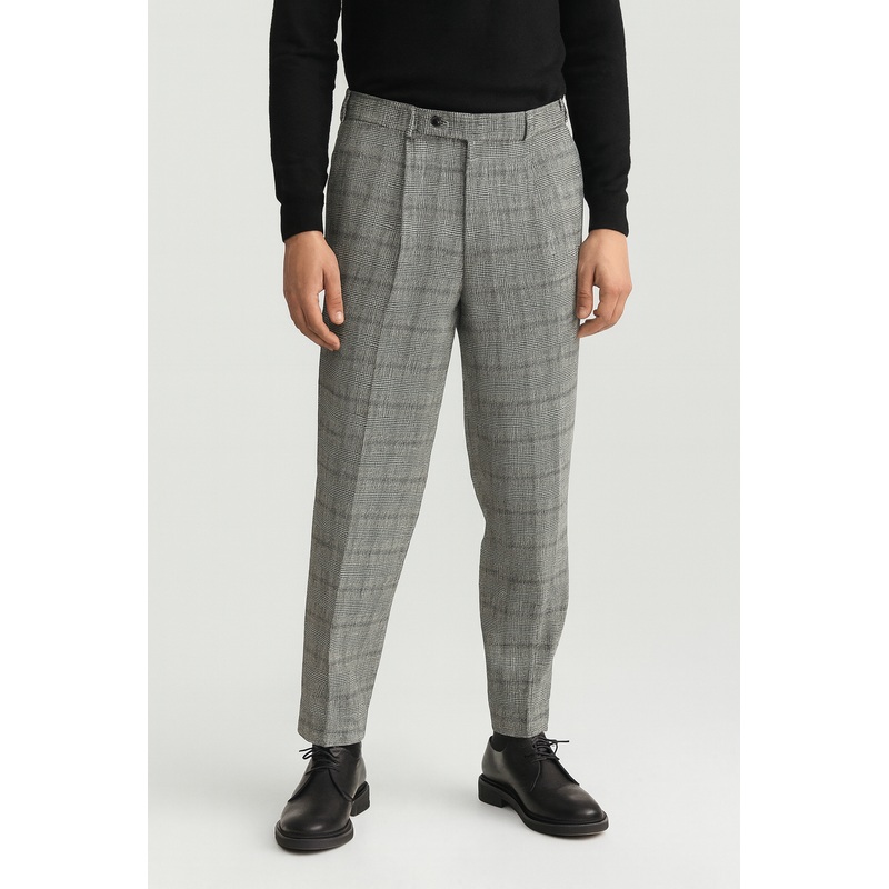 ASOS Design Men’s Grey Checkered Trousers | ASOS Design In Lebanon