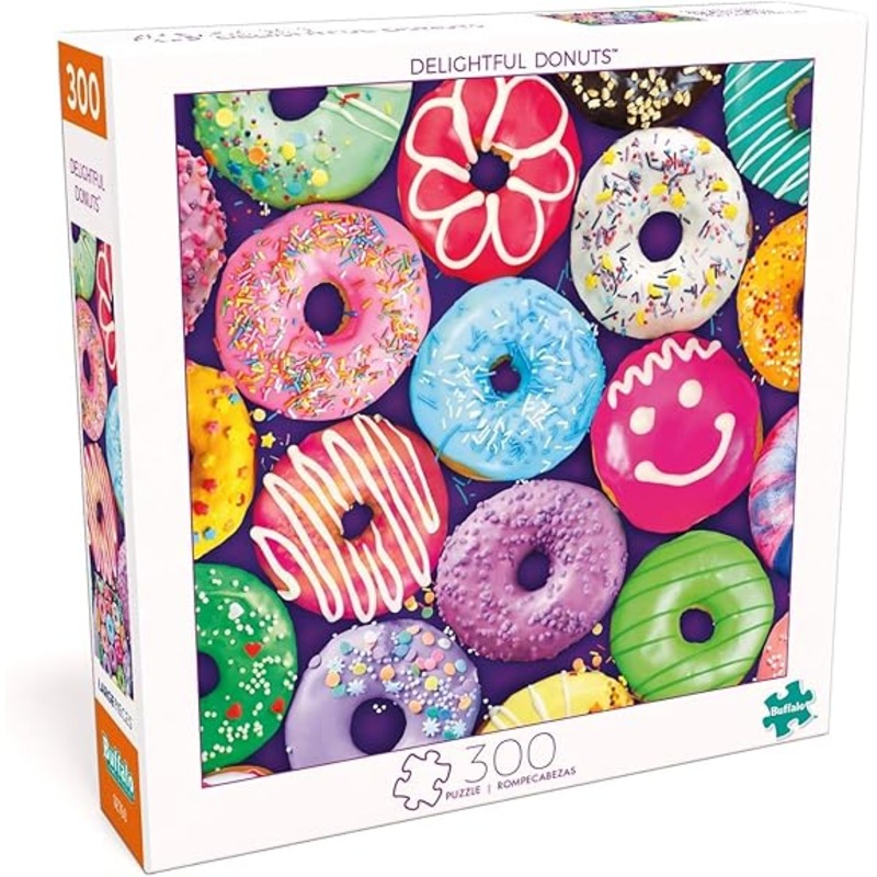 Buffalo Games Delightful Donuts 300 Large Piece Jigsaw Puzzle | Buffalo Games In Lebanon