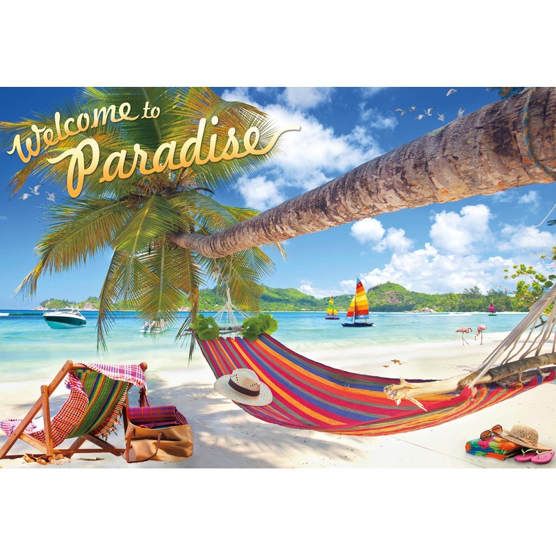 Buffalo Games Welcome to Paradise – 2000 Piece Jigsaw Puzzle | Buffalo Games In Lebanon